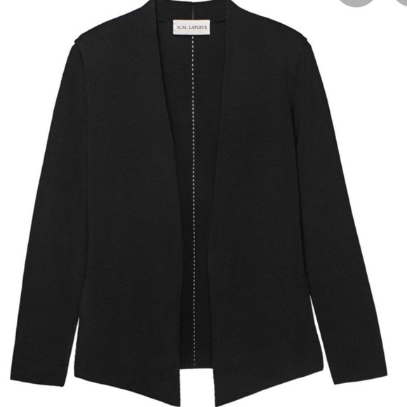 MM Lafleur Sweaters - MM Lefluer Woolf Black Jardigan Plus Size 18W (2+)